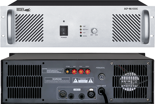 Pure back stage broadcast power amplifier 