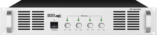 Four-channel broadcast power amplifier bcp